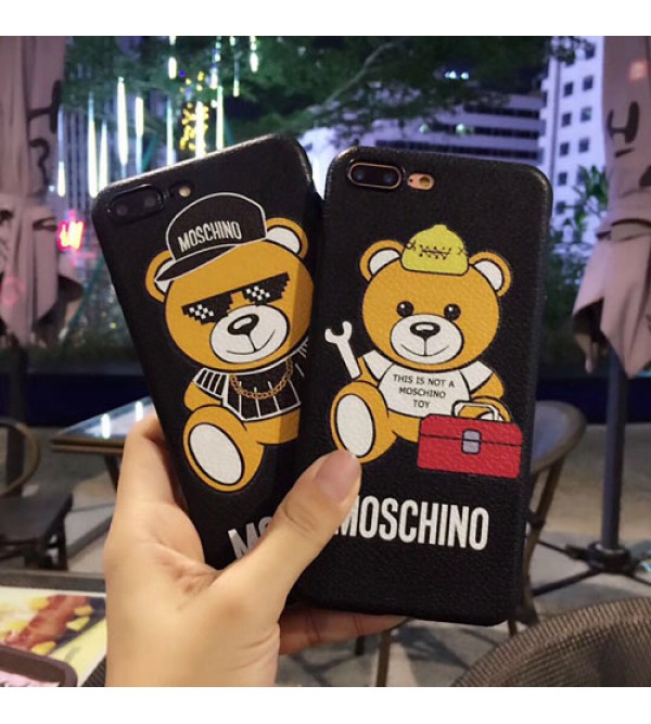 moschinoアイフォン13プラスケース モスキーノ iPhone13/13 proカバー