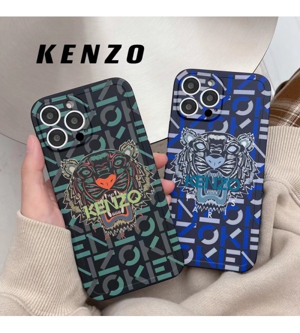 KENZO iPhone SE3/14pro15plusケース ケンゾー第3世代アイフォン14カバ